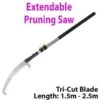 1.5m 2.5m Extendable Pruning Saw Garden Bush Branch Cut -Gardena Store 1.5m 2.5m Extendable Pruning Saw Garden Bush Branch Cut
