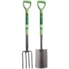 2 Piece Garden Fork And Spade Digging Set Garden -Gardena Store 2 Piece Garden Fork and Spade Digging Set Garden