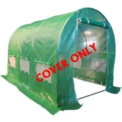 3X2X2M BIRCHTREE Replacement Polytunnel Greenhouse Poly Tunnel Cover