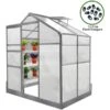 6ft 4ft Greenhouse With Base Greenhouse Base Option Sliding -Gardena Store 6ft 4ft Greenhouse With Base Greenhouse Base Option Sliding