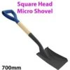 700mm Square Head Micro Shovel Digging Dig Scoop Garden/Land -Gardena Store 700mm Square Head Micro Shovel Digging Dig Scoop Garden Land