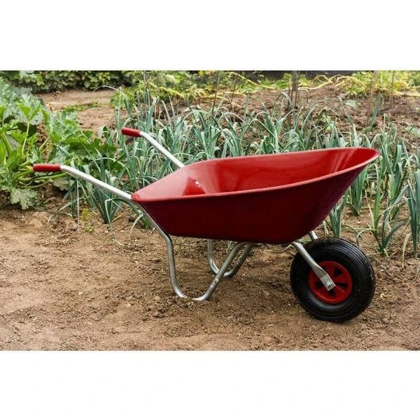 Ambassador Boxed Wheelbarrow 85L Red 3 Ambassador Boxed Wheelbarrow 85L Red