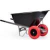 Barrow With Black Heavy Duty Wheel Wheelbarrow -Gardena Store Barrow with Black Heavy Duty Wheel Wheelbarrow