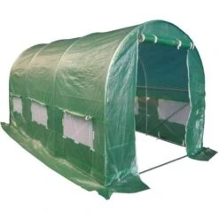 Birchtree 4M L 2M W 2M H Polytunnel Greenhouse Pollytunnel 25mm Frame
