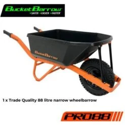 Bucketbarrow PRO88 88 L Wheelbarrow Only
