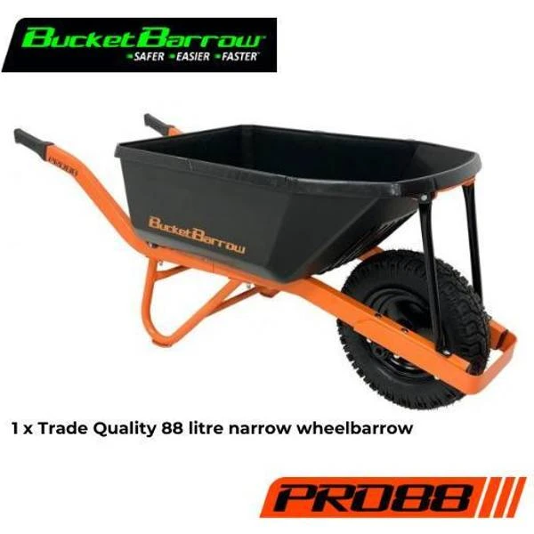 Bucketbarrow PRO88 88 L Wheelbarrow Only 3 Bucketbarrow PRO88 88 L Wheelbarrow Only