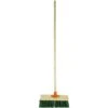 Charles Bentley 12" Green PVC Broom With Orange Bracket Industrial Brush