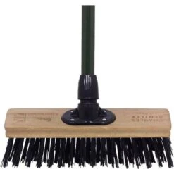 Charles Bentley Charnwood 12" Stiff Garden Maintenance Premium Brushware