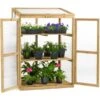 Christow Large Cold Frame Greenhouse Natural -Gardena Store Christow Large Cold Frame Greenhouse Natural