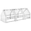 Christow Large Reinforced Grow Tunnel Greenhouse 3 -Gardena Store Christow Large Reinforced Grow Tunnel Greenhouse 3