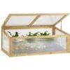 Christow Small Cold Frame Greenhouse Natural -Gardena Store Christow Small Cold Frame Greenhouse Natural