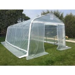 Dancover Polytunnel 25.92m² Stainless Steel