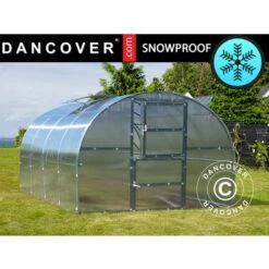 Dancover Titan Arch 280 12m² Stainless Steel Polycarbonate