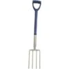 Digging 4 Prong Fork Garden Landscape Muck Hay Plant