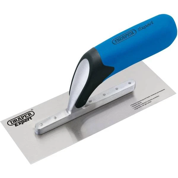 Draper 81221 Soft Grip Plastering Trowel 200mm 3 Draper 81221 Soft Grip Plastering Trowel 200mm