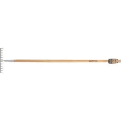 Draper Stainless Steel Garden Rake With Ash Handle 99015 -Gardena Store Draper Stainless Steel Garden Rake with Ash Handle 99015 1