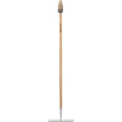 Draper Stainless Steel Garden Rake With Ash Handle 99015