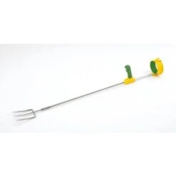 Ergonomically Long Handled Garden Fork Reduces Wrist Stress