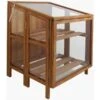 Esschert Design Greenhouse Small Wood Glass -Gardena Store Esschert Design Greenhouse Small Wood Glass