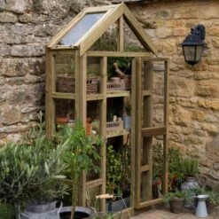 Forest Garden Georgian Greenhouse With Vent