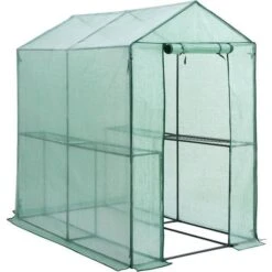 Gardebruk Walk-In Foil Greenhouse 6x6x4ft Grow Garden