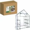 Gardenkraft 10739 Walk-In Greenhouse Mesh Powder -Gardena Store Gardenkraft 10739 Walk In Greenhouse Mesh Powder