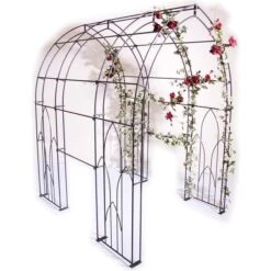 Gothic Tunnel Including Ground Spikes Bare To Rust