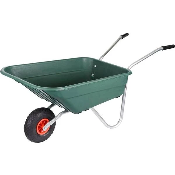 Green Polypropylene Rosemoor Garden Wheelbarrow 3 Green Polypropylene Rosemoor Garden Wheelbarrow