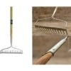 Greenman Garden Soil Bow Rake Duty Ash Handled -Gardena Store Greenman Garden Soil Bow Rake Duty Ash Handled