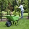 Haemmerlin Vibrante Pick Up Green 110LTR Wheelbarrow