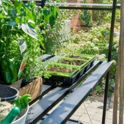 Halls Qube 6Ft Greenhouse Staging