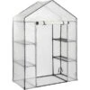 Harbour Housewares 4-Tier Clear 196cm Poly -Gardena Store Harbour Housewares 4 Tier Clear 196cm Poly