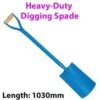 Heavy Duty 1030mm Digging Spade Landscaping Hole -Gardena Store Heavy Duty 1030mm Digging Spade Landscaping Hole