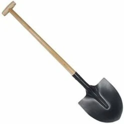 Heavy Duty 1100mm Round Digging Spade Pyd Handle Landscaping