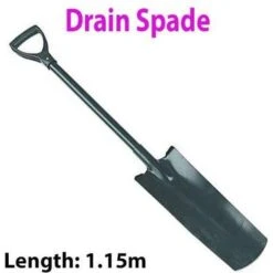Heavy Duty 1150mm Digging Drain Spade PYD Fence Post Gardening