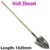 Heavy Duty 1620mm Irish Shovel Plant Trench Hole Garden Landscape Spade -Gardena Store Heavy Duty 1620mm Irish Shovel Plant Trench Hole Garden Landscape Spade