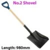 Heavy Duty 980mm Square Mouth No.2 Shovel Garden Landscaping Tool 2 Heavy Duty 980mm Square Mouth No.2 Shovel Garden Landscaping Tool -Gardena Store Heavy Duty 980mm Square Mouth No.2 Shovel Garden Landscaping Tool