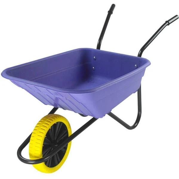 Heavy Duty Plastic Wheelbarrow Lilac Wheel 3 Heavy Duty Plastic Wheelbarrow Lilac Wheel