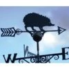 Hedgehog Weathervane. Hand Made Forge. -Gardena Store Hedgehog Weathervane. Hand made forge