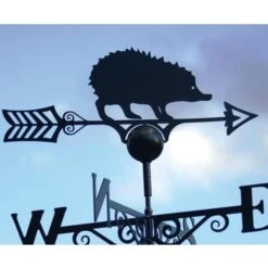 Hedgehog Weathervane. Hand Made Forge.