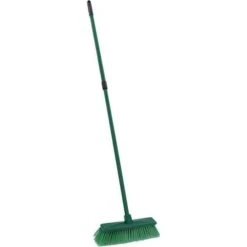 JVL Hard Bristle Broom With Telescopic