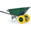 KCT 160L Twin Wheel Wheelbarrow Green Duty Garden -Gardena Store KCT 160L Twin Wheel Wheelbarrow Green Duty Garden
