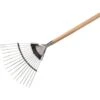 Kent & Stowe Stainless Steel Garden Life Lawn Leaf Rake, FSC® -Gardena Store Kent Stowe Stainless Steel Garden Life Lawn Leaf Rake FSC®