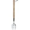 Kent & Stowe Stainless Steel Hand Border Fork, FSC® -Gardena Store Kent Stowe Stainless Steel Hand Border Fork FSC®