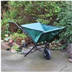 Kingfisher 50kg Capacity Up Garden Wheelbarrow With Solid Rubber