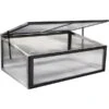 Kingfisher Mini Cold Frame Greenhouse Wood Polycarbonate -Gardena Store Kingfisher Mini Cold Frame Greenhouse Wood Polycarbonate