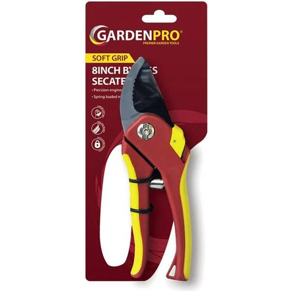 Kingfisher Pro Gold 8in Bypass Deluxe Secateur 3 Kingfisher Pro Gold 8in Bypass Deluxe Secateur