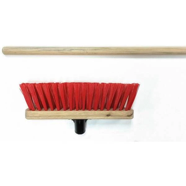 Label Stiff Red Broom Head 290mm 3 Label Stiff Red Broom Head 290mm