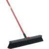 Libman 24" Smooth Surface Push Broom, Steel Handle, 4 -Gardena Store Libman 24 Smooth Surface Push Broom Steel Handle 4