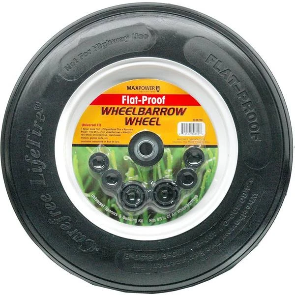Maxpower Precision Parts 335278 Wheelbarrow Wheel 3 Maxpower Precision Parts 335278 Wheelbarrow Wheel